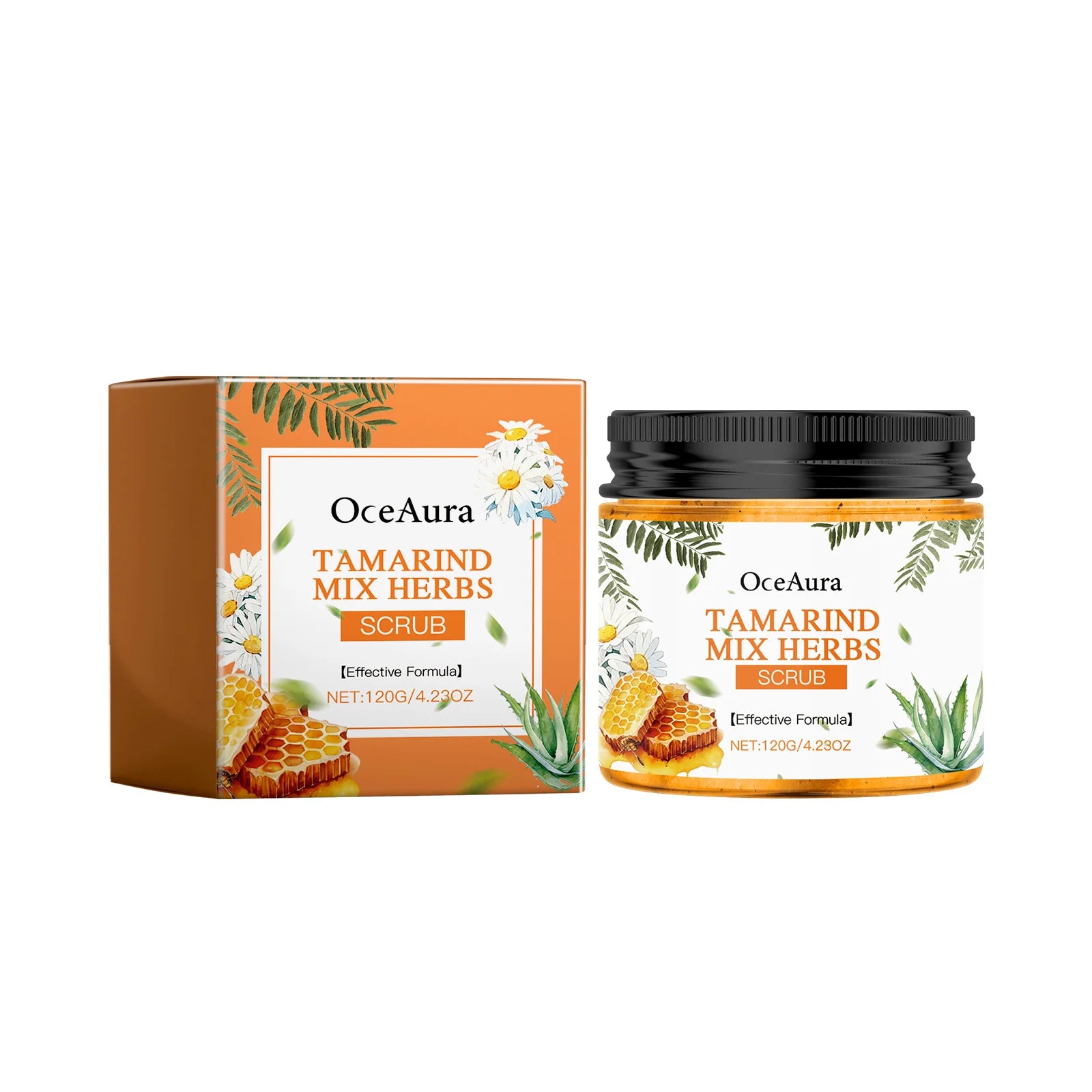 OceAura Body Scrub Cream – Exfoliate, Brighten & Smooth Skin Body Scrub Cream Oasis Select Chamomile
