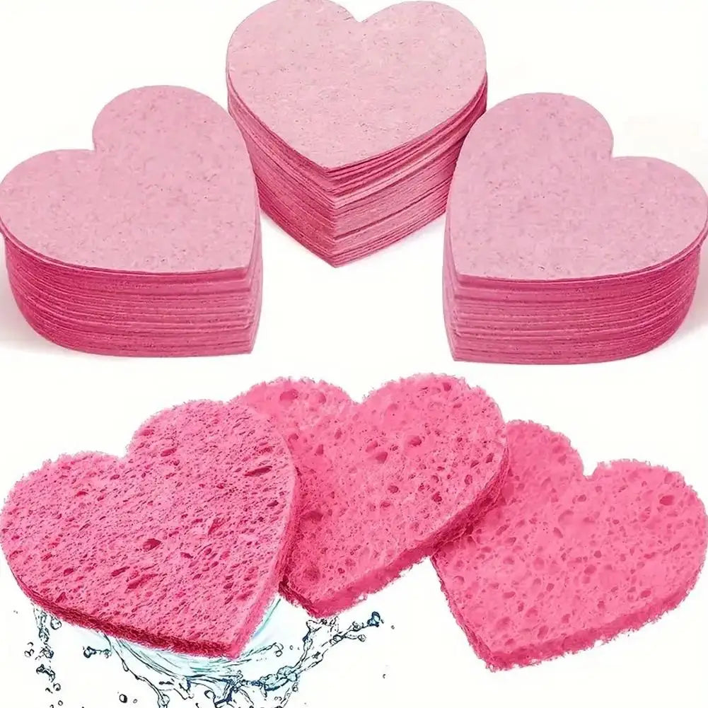 10-Pack Compressed Facial Sponges – Cleansing & Makeup Removal Facial Cleansing Sponge Oasis Select