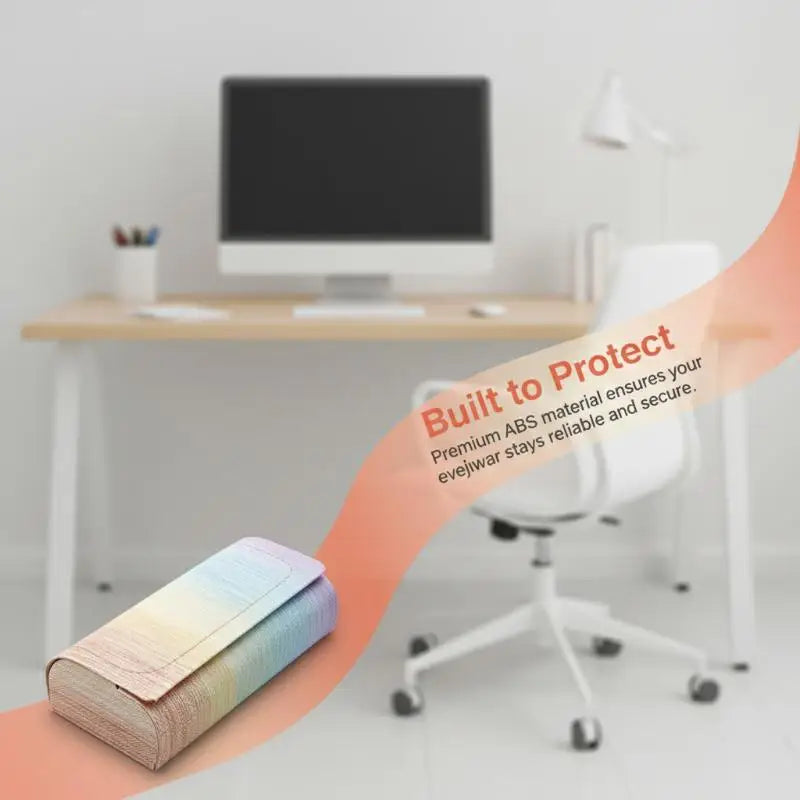 Hard-Shell PU Leather Glasses Case | Portable Eyewear Box Eyewear Case Oasis Select