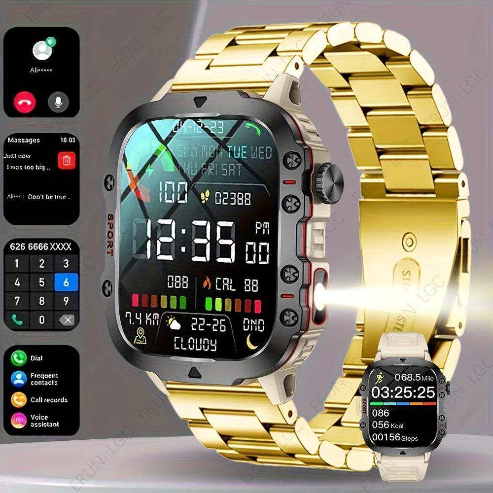 ERUN Smartwatch 1.81" Touchscreen | Alexa, Calls & Sleep Tracker