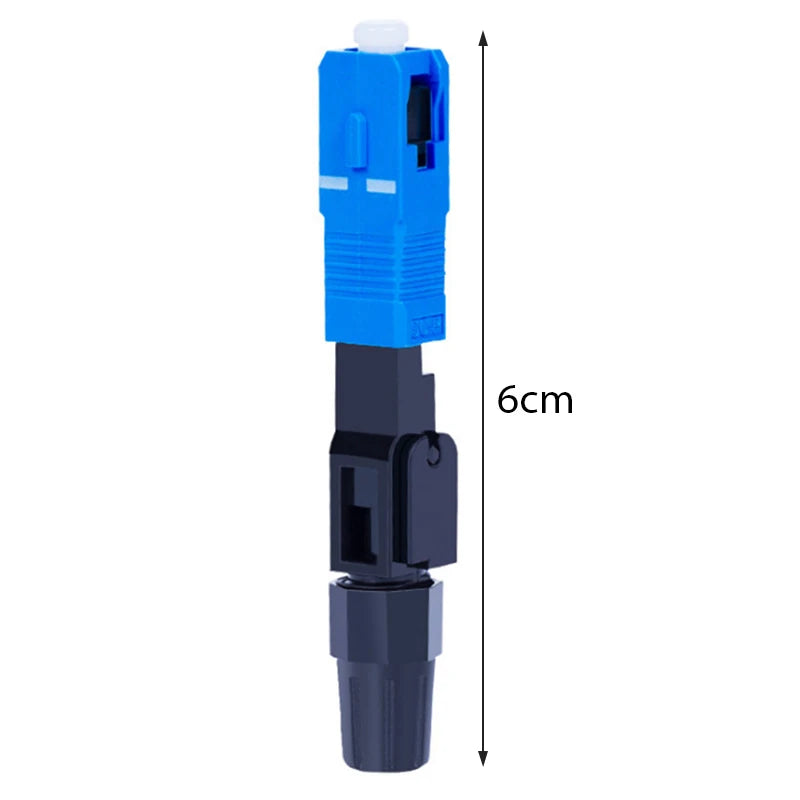 10pcs Single-Mode Fiber Optic SC/UPC Quick Fast Field Assembly Connector Cable Oasis Select SCUPC