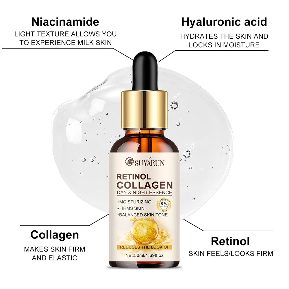 Retinol Collagen Cream Firming and Balancing Skin Tone Lightening Fine Lines Moisturizing and brightening Skin care cream. Oasis Select
