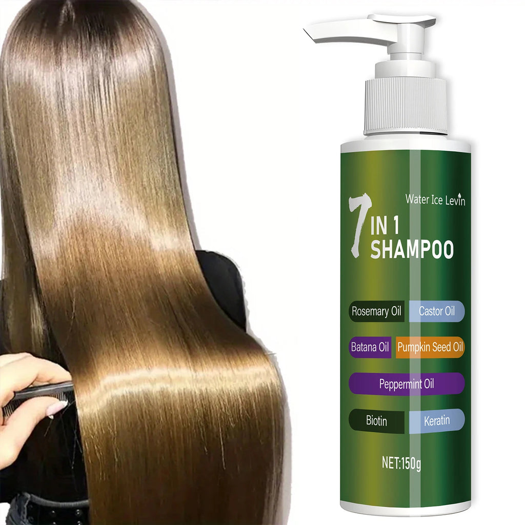 7-in-1 Shampoo, Rich in Foam and Easy to Rinse, Removes Dandruff, Reduces Hair Breakage, Long-Lasting Oil Control, Super Volumizing, Strengthens Hair, Repairs Split Ends, Makes Hair More Dense and Soft Oasis Select