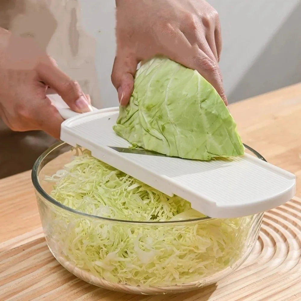 Manual Cabbage Grater & Vegetable Slicer with Hand Protector