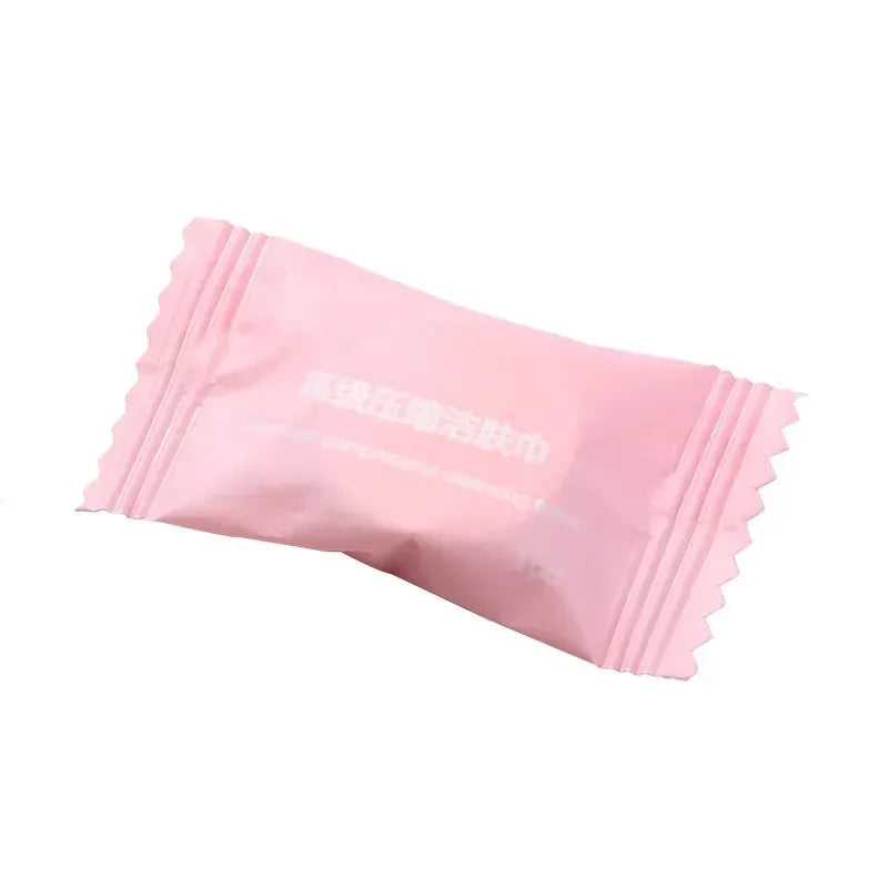 10/60pcs Portable Compressed Face Towels Disposable Cotton Coin Tissue Suitable For Travel Beauty Salon Makeup Remover Cleaning Oasis Select