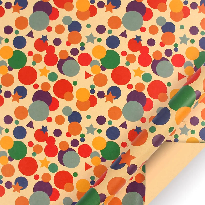 50x70cm Colorful Balloon Birthday Gift Wrapping Paper Valentine's Day Gift Packaging Papers Flower Bouquet Paper DIY Craft Decor Oasis Select Style 4