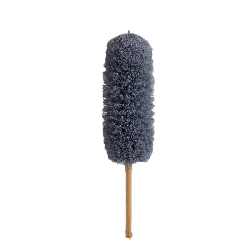 Anti-static yellow and grey wool duster brush，A good helper for home cleaning Oasis Select