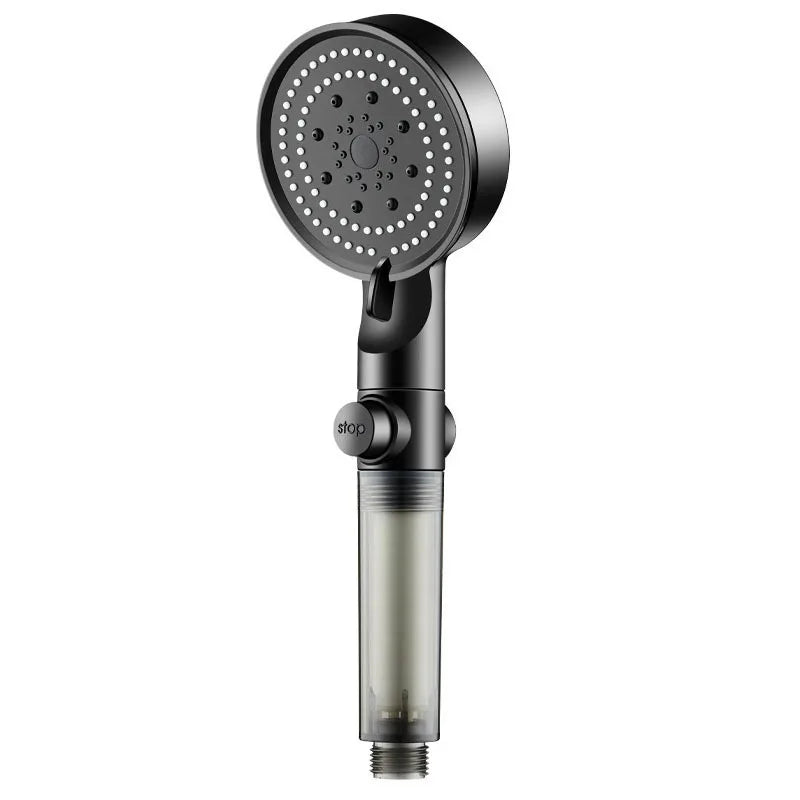 5-Mode High-Pressure Handheld Shower Head with PP Cotton Filter