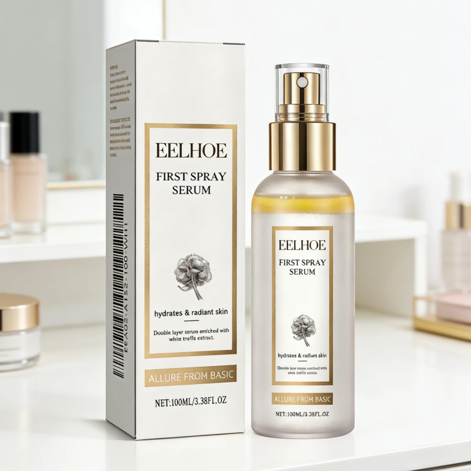 Eelhoe Hydrating Face Spray Improve Dullness Revitalize Radiance Light Texture Soothing Sensitive Skin Brightening Spray 100ml Oasis Select