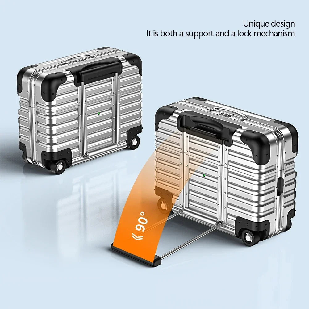 Mini Suitcase AirPods Case – Drop-Proof PC & TPU Cover
