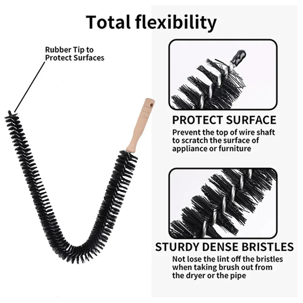 Flexible Long Cleaning Brush – Radiator, Dryer Vent & Drain Flexible Cleaning Brush Oasis Select