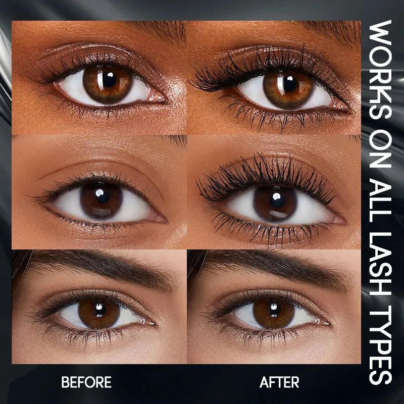 USHAS 4D Waterproof Fiber Mascara – Lengthening & Long Lasting