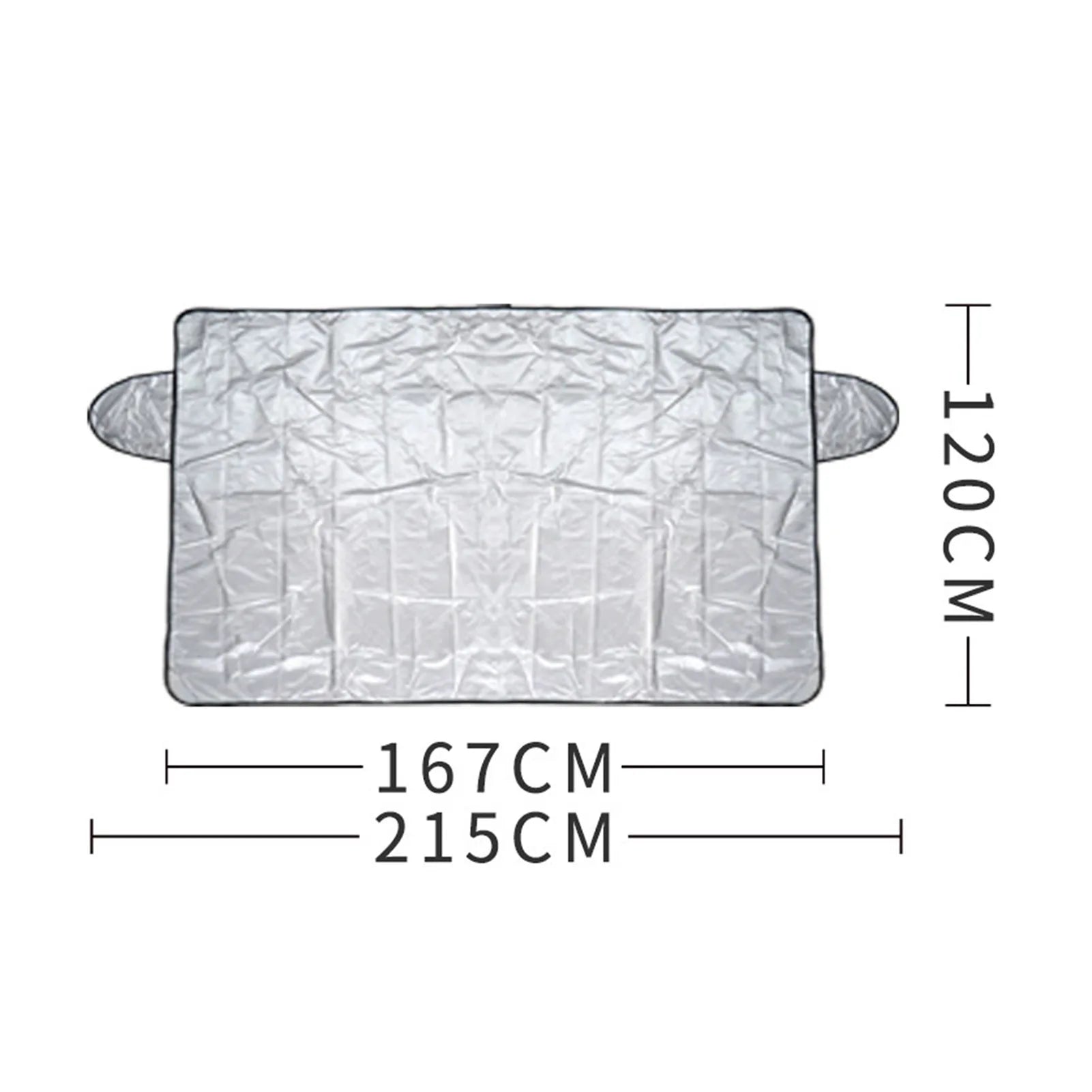 Car Windshield Cover – Windproof All-Weather Protector Against Frost, Rain & UV, Fits Most Cars & SUVs Oasis Select 175X120CM