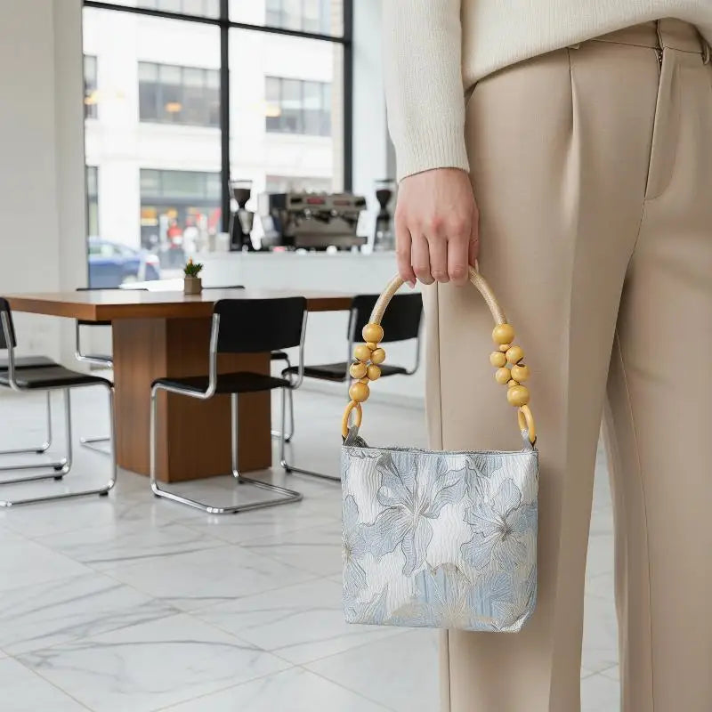 Chinese Butterfly Embroidered Shoulder Bag | Retro Women's Handbag