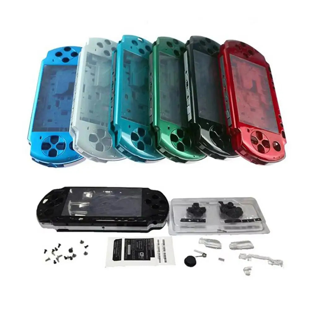 Full Replacement Housing Shell Kit for PSP 3000 Console Complete Case Cover With Buttons Screws DIY Repair Parts for PSP3000 03 Oasis Select