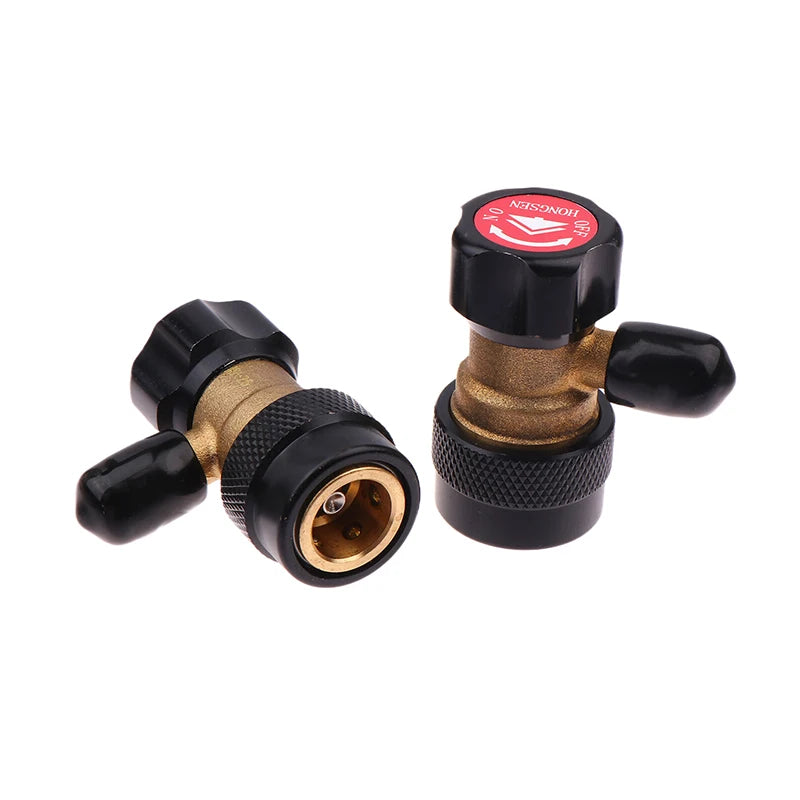 R134A Fluorinated Quick Connector Adapter Auto AC High/Low Refrigerantion Converter Accessories Oasis Select
