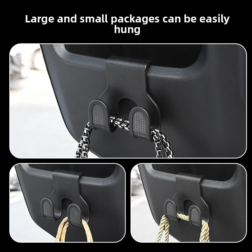 ABS Double Hook – Scooter, Motorcycle, Car & Home Organizer