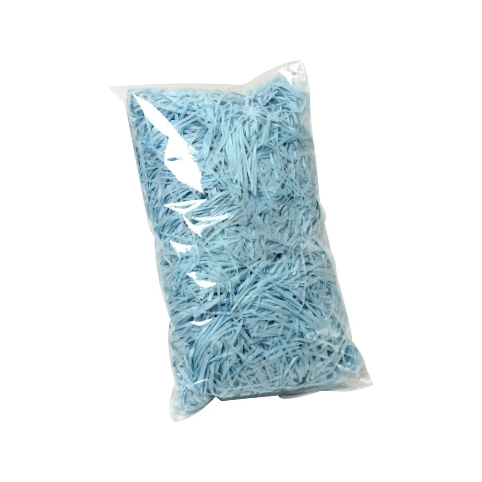 200g Shredded Paper Gift Filler – Baskets, Wedding & Party Gift Basket Filler Oasis Select Sky Blue 200g