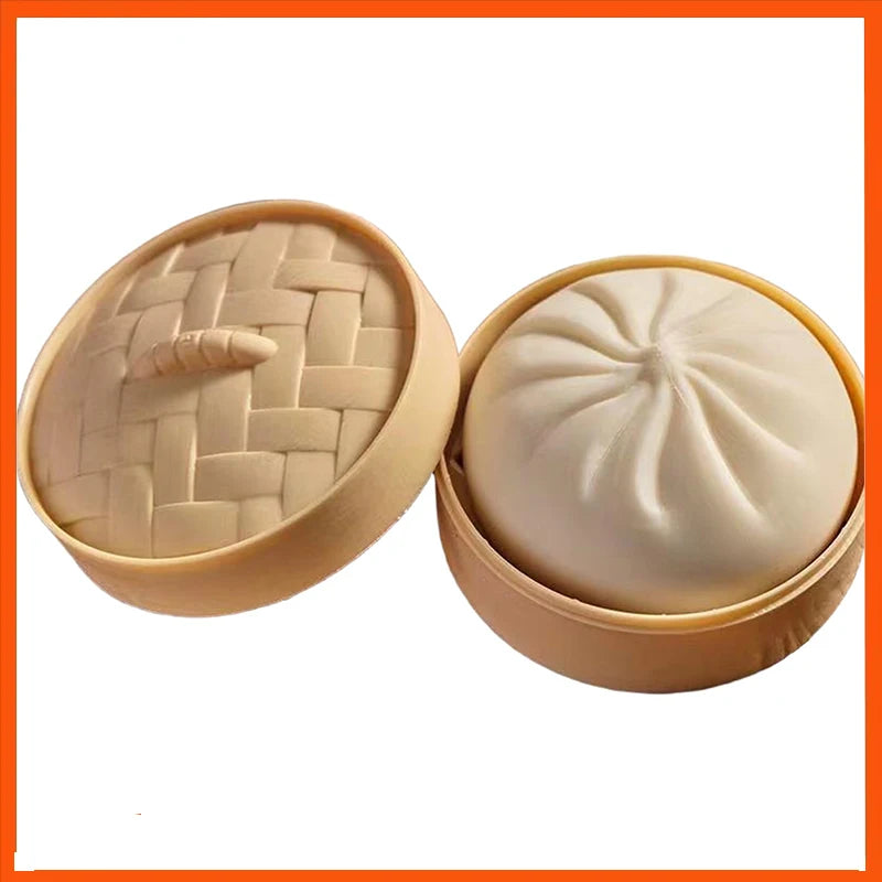 Dumpling Squish Stress Balls 7-Pack – Squishy Decompression Toy Squishy Stress Toy Oasis Select White One Size