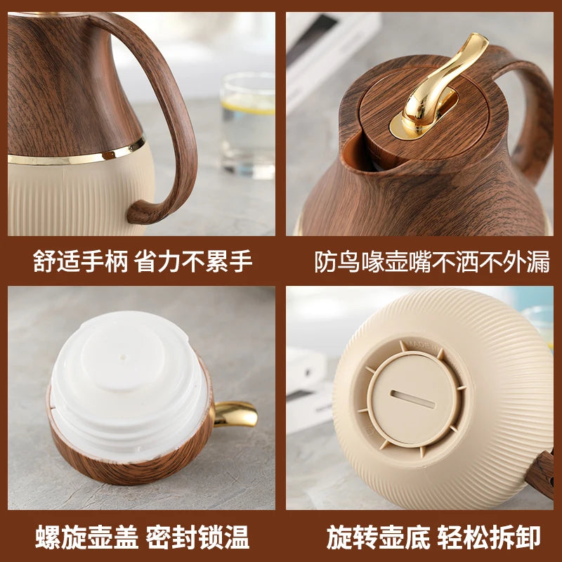 European-style household thermos kettle Large capacity hot water thermos bottle Oasis Select