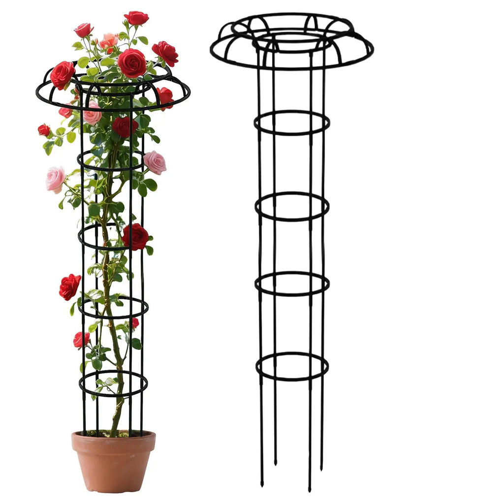 Garden Trellis Umbrella Tower Plant Trellis For Climbing Plants Trellis Support DIY Climbing Trellis Flower Pots Supports Oasis Select