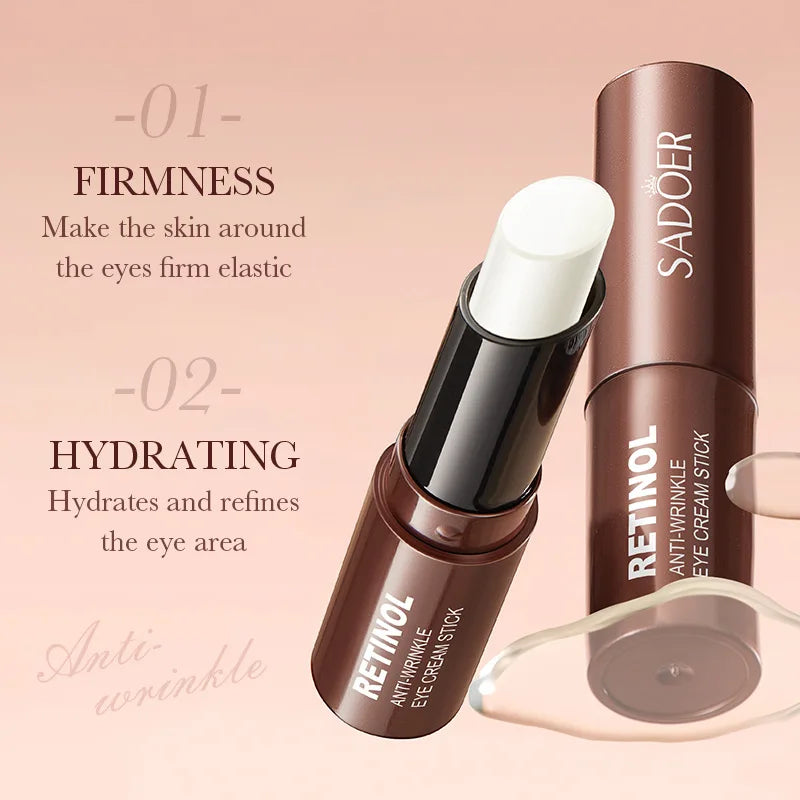 SADOER Retinol Eye Cream Stick – Dark Circles & Eye Bags Retinol Eye Cream Oasis Select