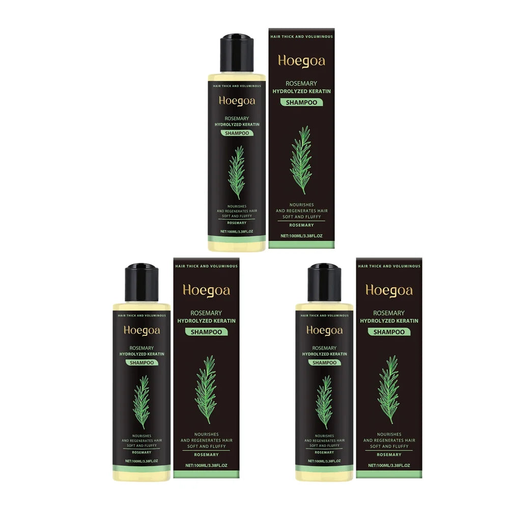Rosemary Oil Hair Growth Shampoo – Thicker, Fuller Hair | Hoegoa Hair Growth Shampoo Oasis Select 3pcs