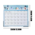 Magnetic Fridge Calendar Runs from January 2026 Until June 2027 18 Monthly Fridge Calendar Magnet Creative Magnetic PlanCalendar Oasis Select C