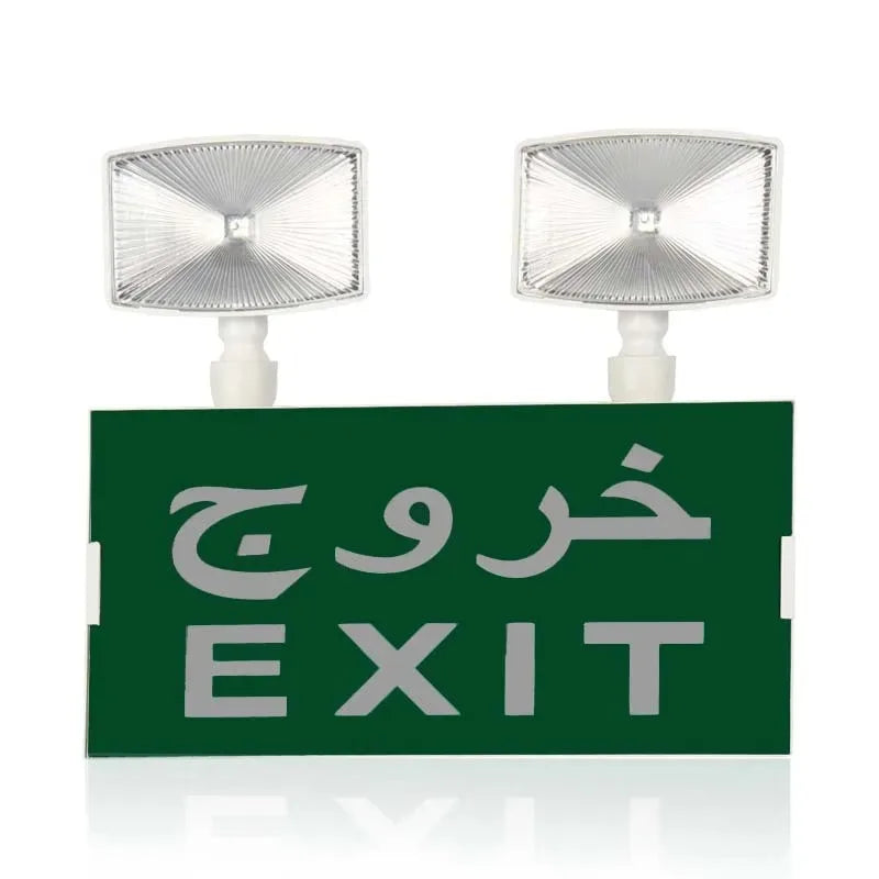 LED Emergency Exit Light Fire Safety Indicator AC200-240V