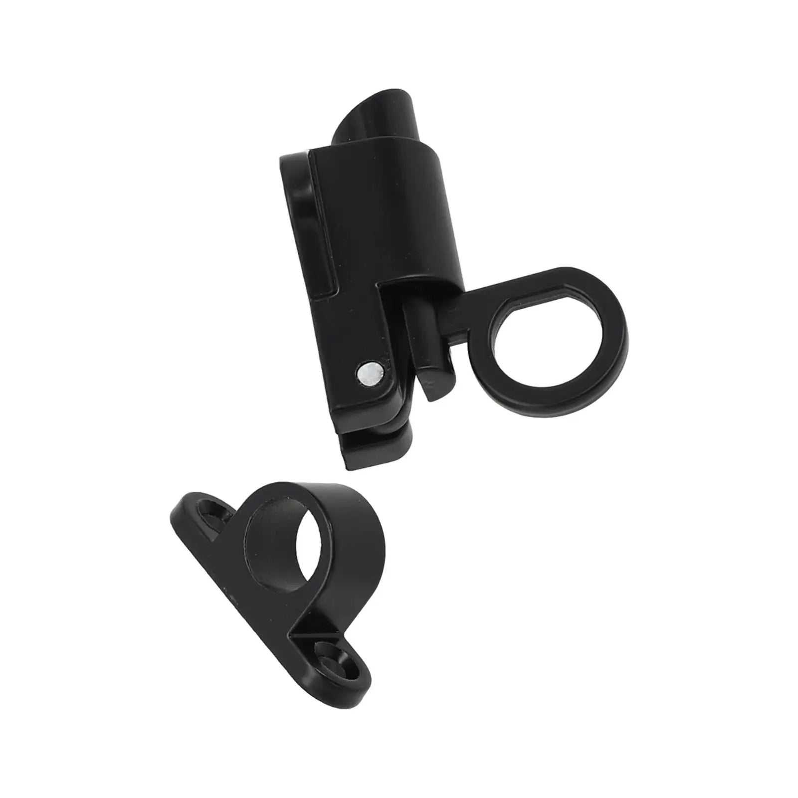 Bolt Latch Lock Pull 2 Color Aluminum Black Door Gate Ring Security W/ Screws Window 2019 High quality Hot sale Oasis Select