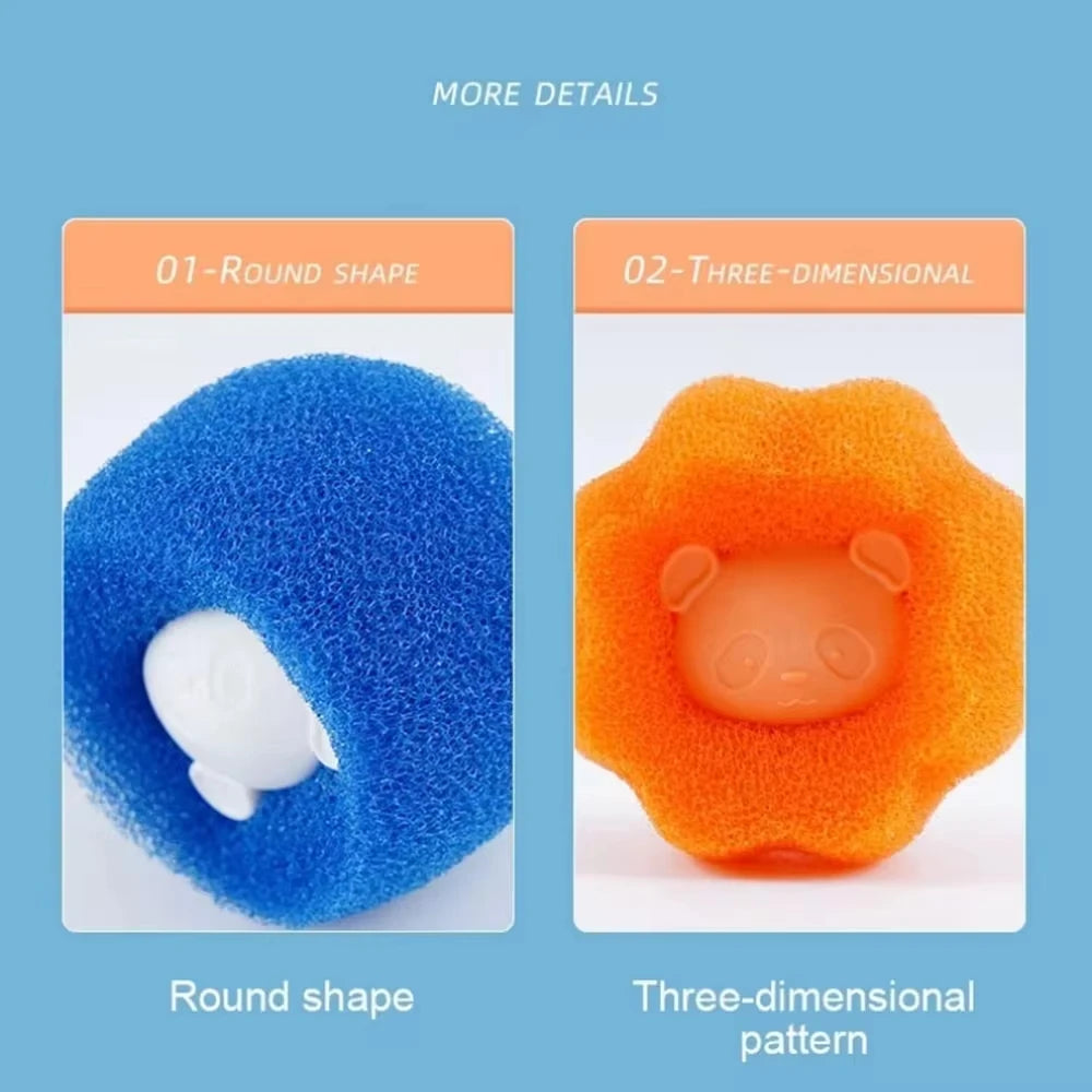 Pet Hair Remover for Washing Machine Reusable Cats Dogs Fur Sticker Hair Brush Lint Dust Collector Dryer Cleaning Laundry Tools Oasis Select