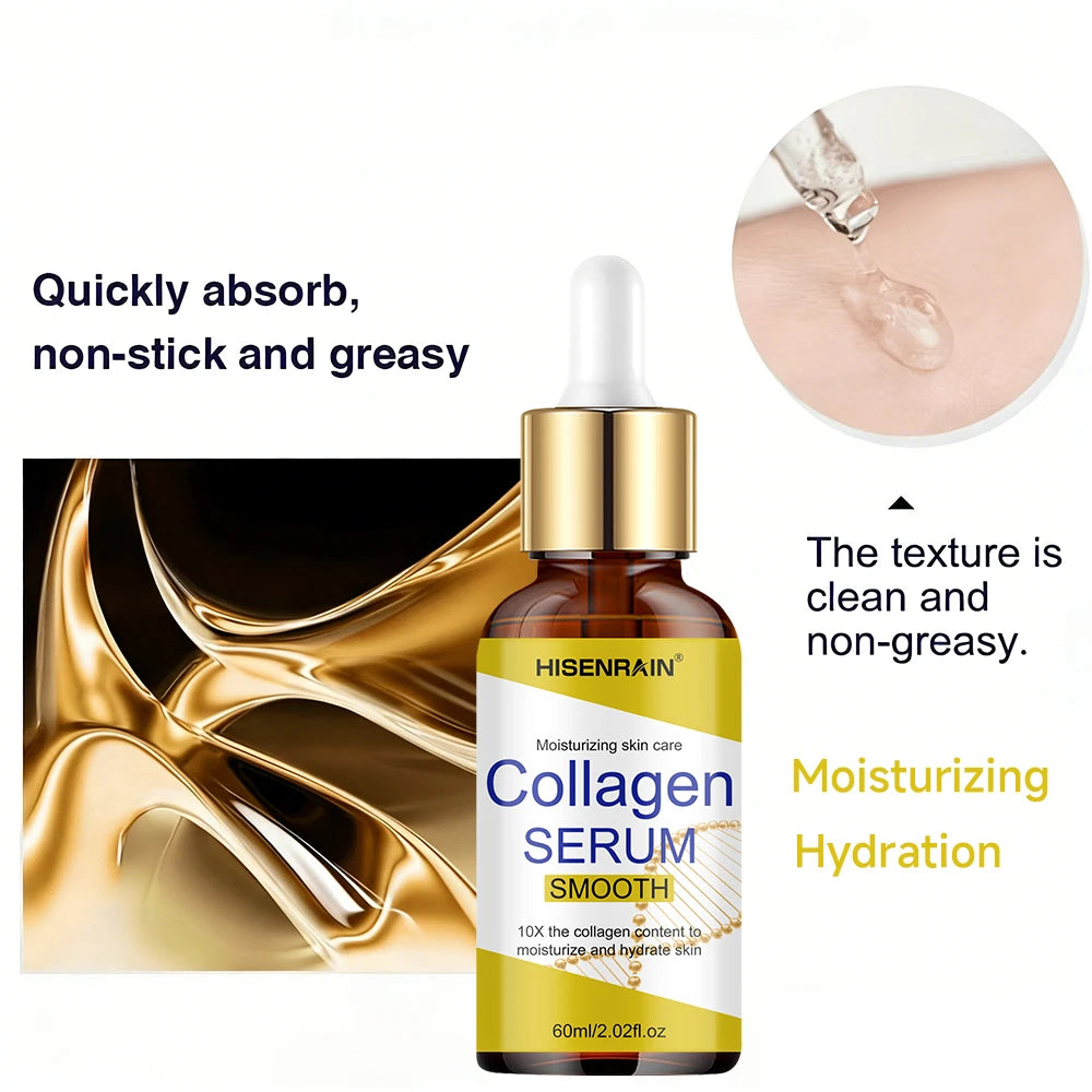 HISENRAIN AliExpress Best-Selling Collagen Essence Serum: Hydrating, Moisturizing & Fast-Absorbing. Oasis Select