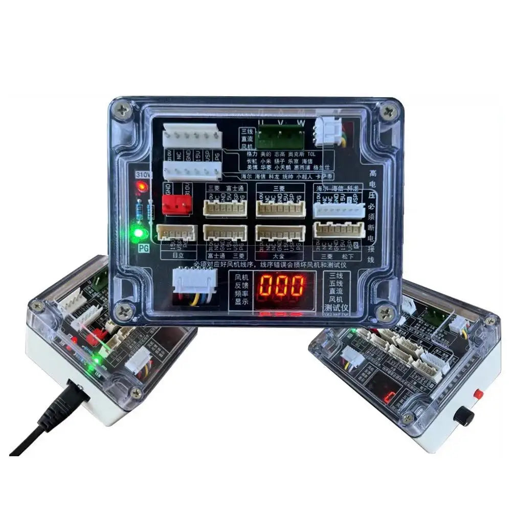 HVAC DC Fan Motor Tester – 3-Wire & 5-Wire with Short Circuit Guard