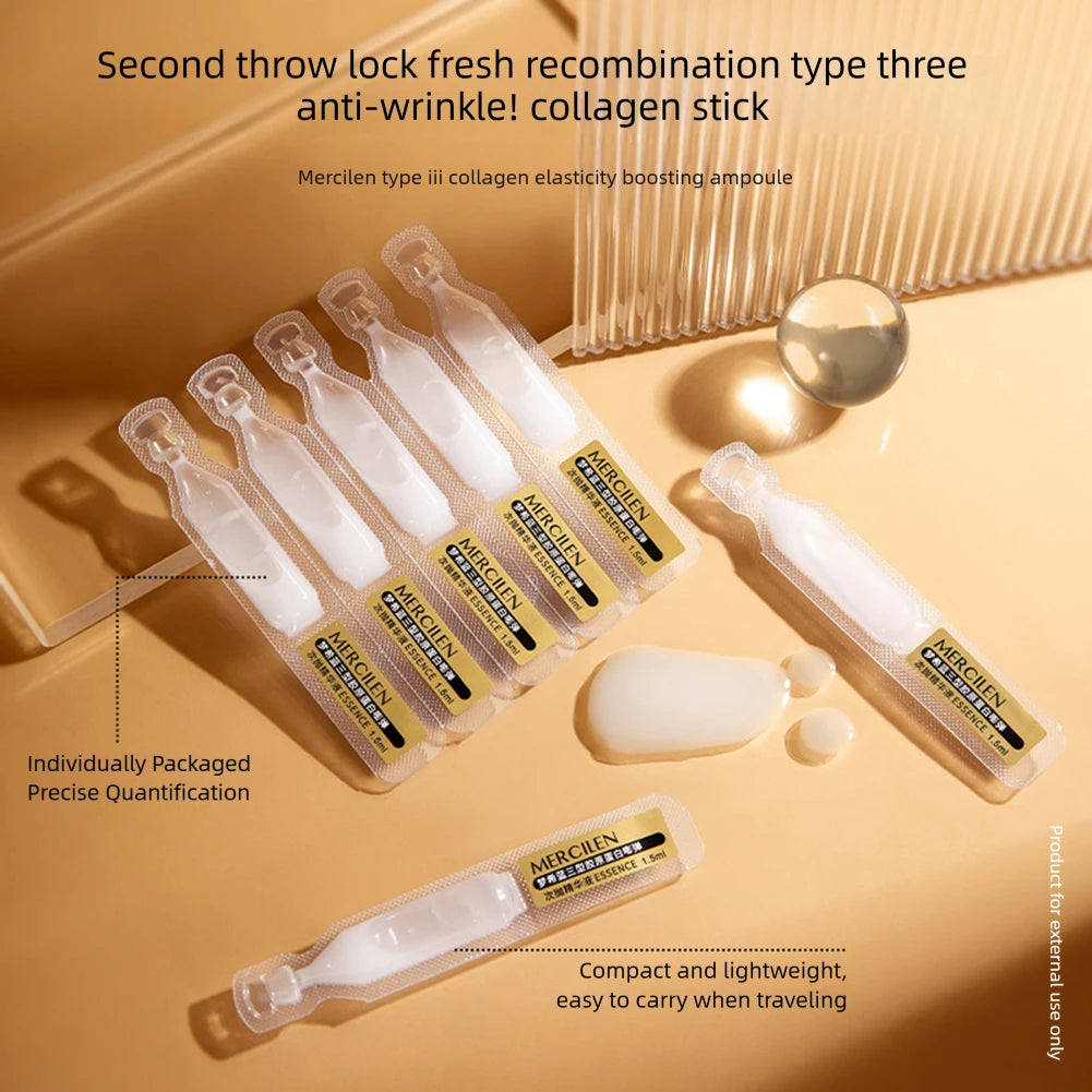 Collagen Firming Face Serum – Brightening & Moisturizing Vials