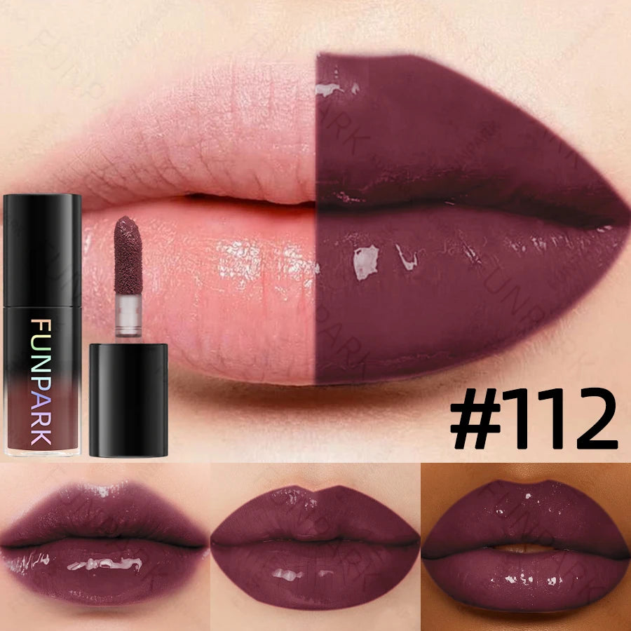 FUNPARK Moisturizing Lip Gloss – 15 Colors, High Pigment Lip Oil
