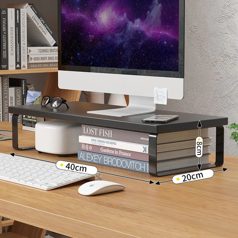 Storage Shelves Organizers Base Lifting Bracket Organizer Storage Rack Computer Table Shelf Multifunction Home Organization Oasis Select