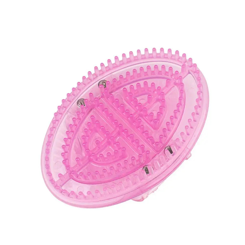 Handheld Silicone Meridian Brush Body Beauty Leg Massage Tool Five Dredging Health Care Scraping Massage Comb Oasis Select 06 China
