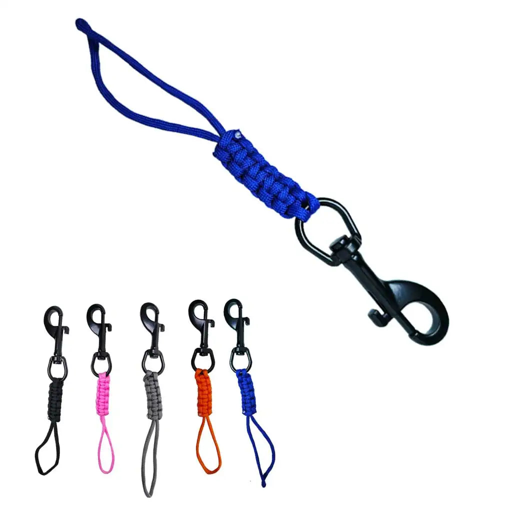 1Pc Dive Camera Lanyard with 316Stainless Steel Hook For Diving Scuba Gear Underwater Camera Dive Light Torch SMB Oasis Select