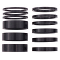 Bike Headset Spacer Set 12PCS Aluminium Alloy Stem Washer 2mm 3mm 5mm 10mm Designed for 28 6mm Round Tubes Forks Frames Oasis Select A