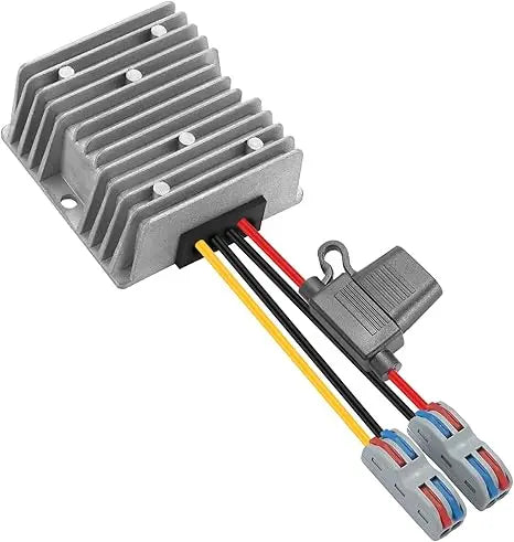 DC to DC 30-60V to 24V 10A Buck Converter Waterproof Voltage Power Transformer Supply Module for Automotive RV Marine Boat Dock Oasis Select 30-90V to 24V 20A