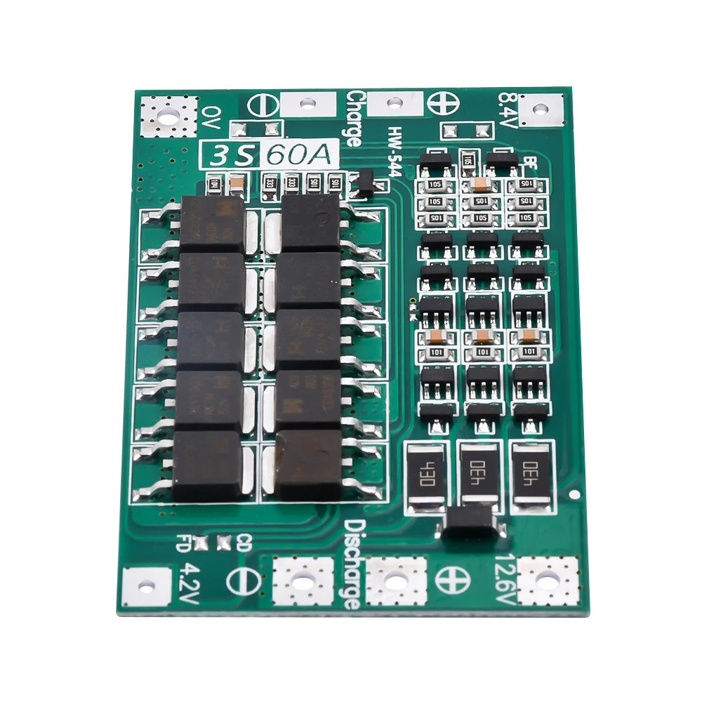 3S 60A Lithium Battery Charging Protection Board Split Port Active Equalizer Module Battery Management System BMS Oasis Select Default Title