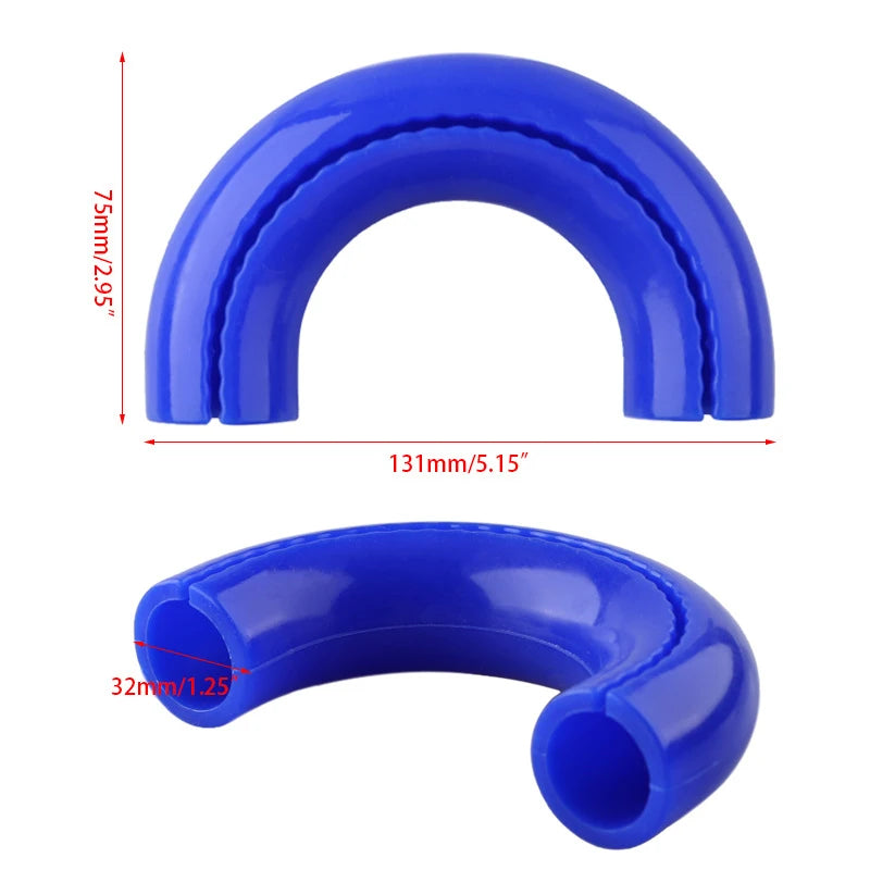 1 Pair Cars Exterior Accessories D-Ring Towing Hook Sleeve For F150 2004-2024 Red D Ring Towing Hook Sleeve Oasis Select