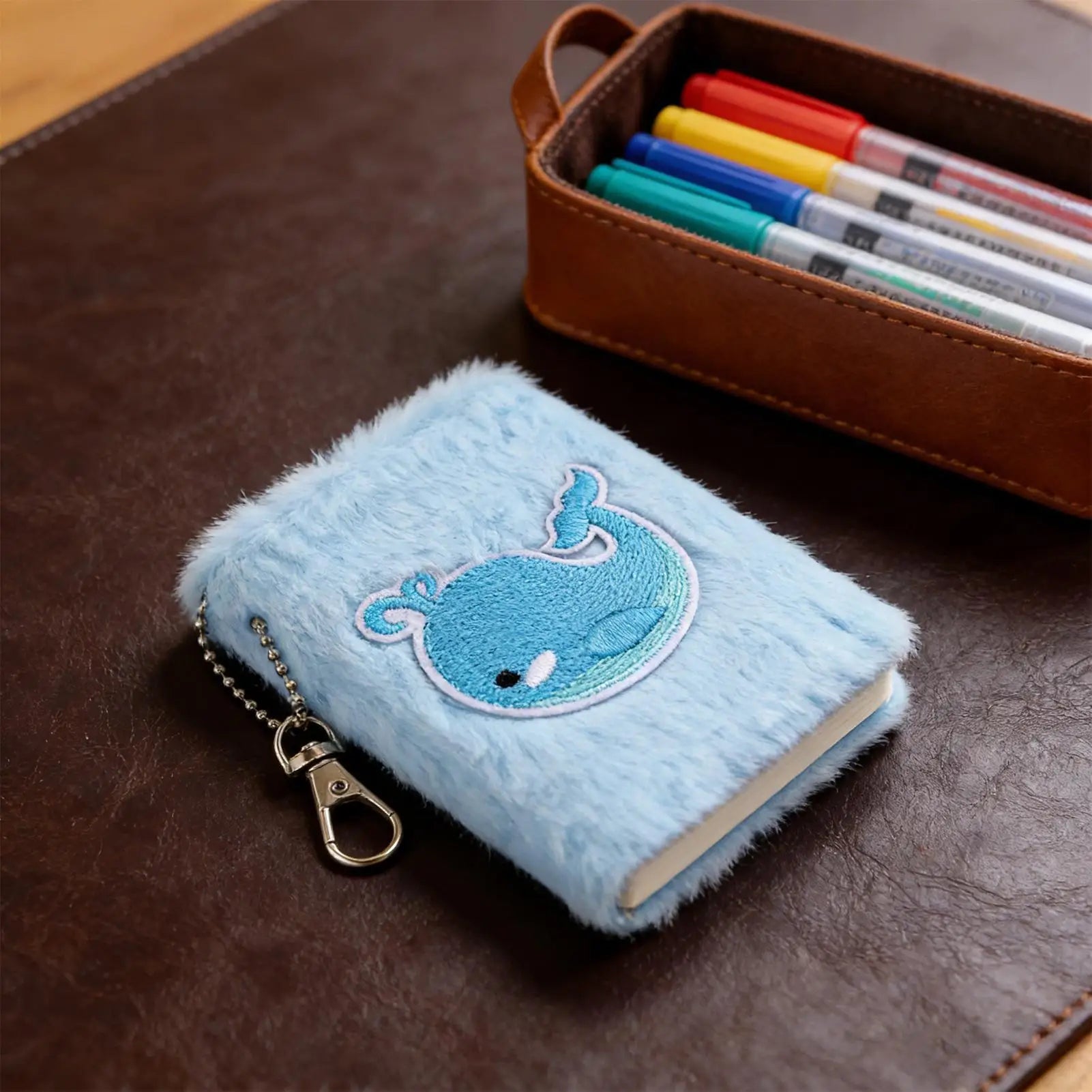 Little Notebook Pocket Size with Keychain Smooth Writing Diary Pocket Size Notebook Small Notepad for Kids Women Work Study Home Oasis Select