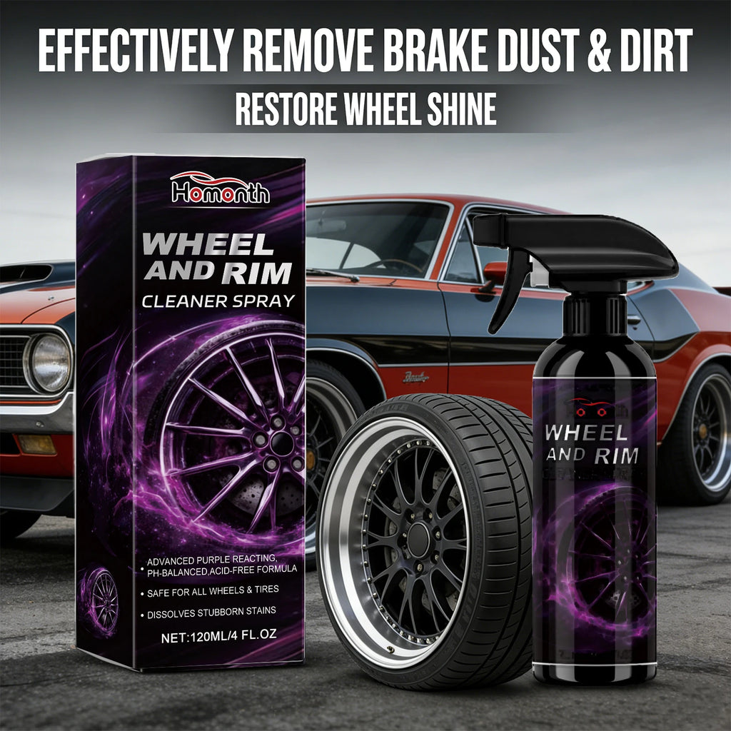 Wheel Cleaner Spray Iron Remover Dust Rim Rust Cleaner Multi Purpose Wheel Hub Washing Tool Car Wheels Rim Cleaner Oasis Select