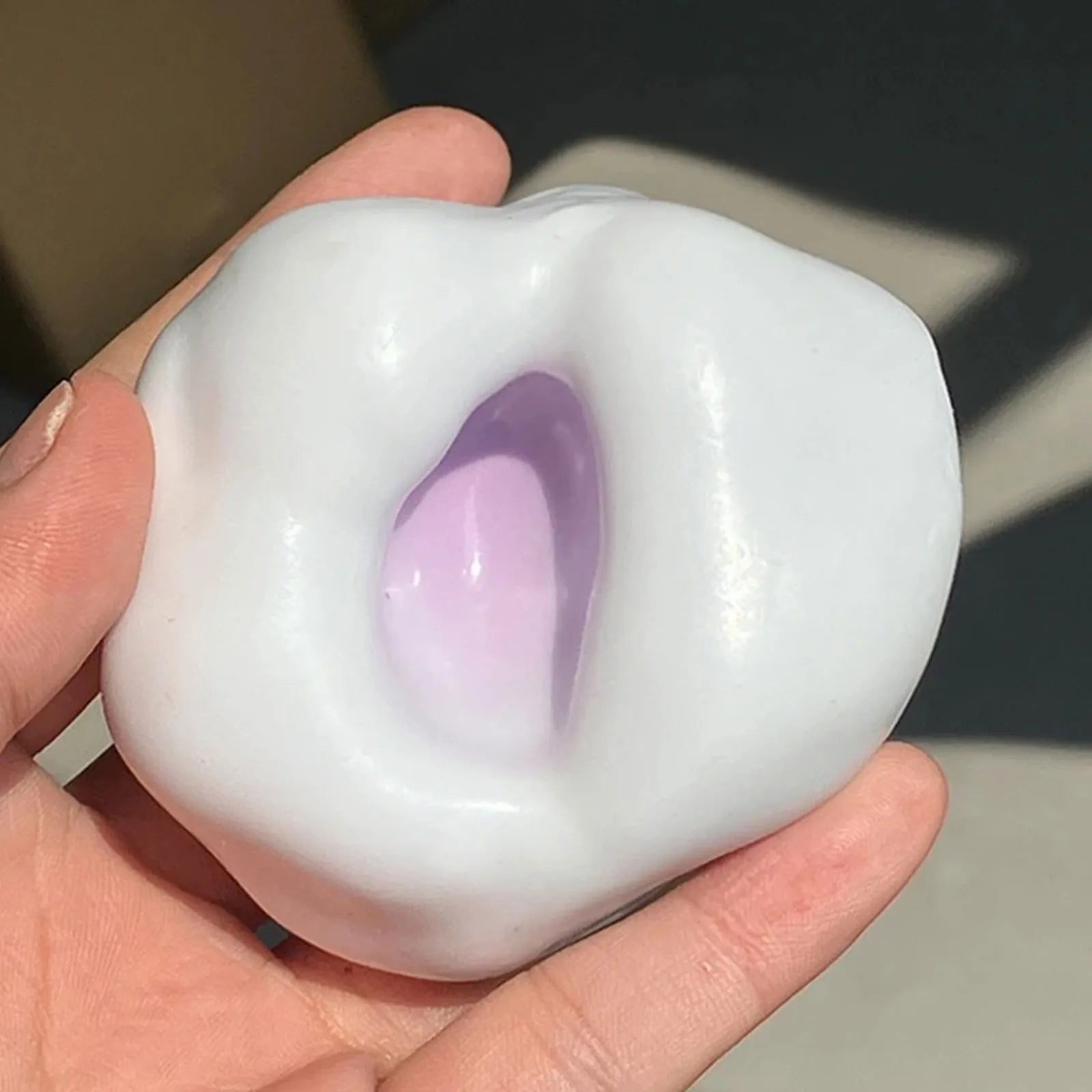 Relax Ball Squishy Table Toys Plasticity Ice Skin Super Soft Ultra-Thin Sticky Handmade Ball Light Squeez Stress Relieving Toys Oasis Select 1PC 1 One Size