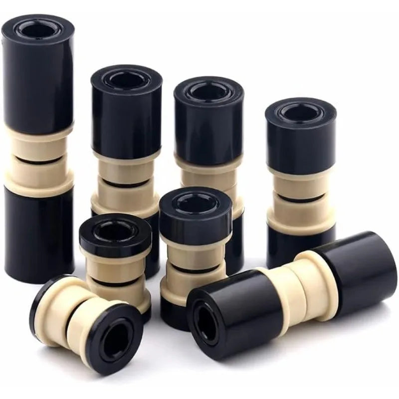 MTB Rear Shock Bushing Suspension Absorber Sleeve DU Bush ID 8mm OD 12mm 22-68mm Mountain Bike Accessories Spare Parts Oasis Select