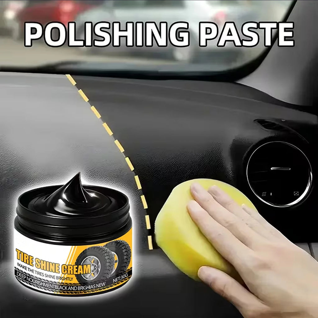 Nano Car Interior Wax – Plastic Renewal, Tire Shine & Protector
