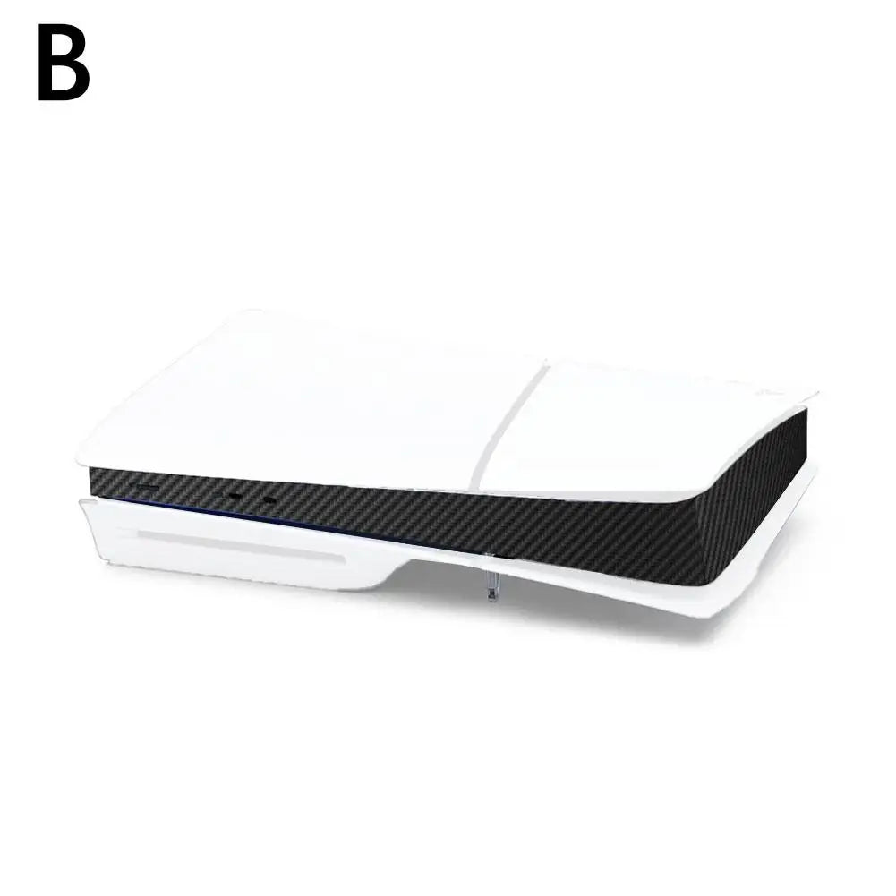 PS5 Slim Console Decal Skin Sticker – Matte & Carbon Fiber