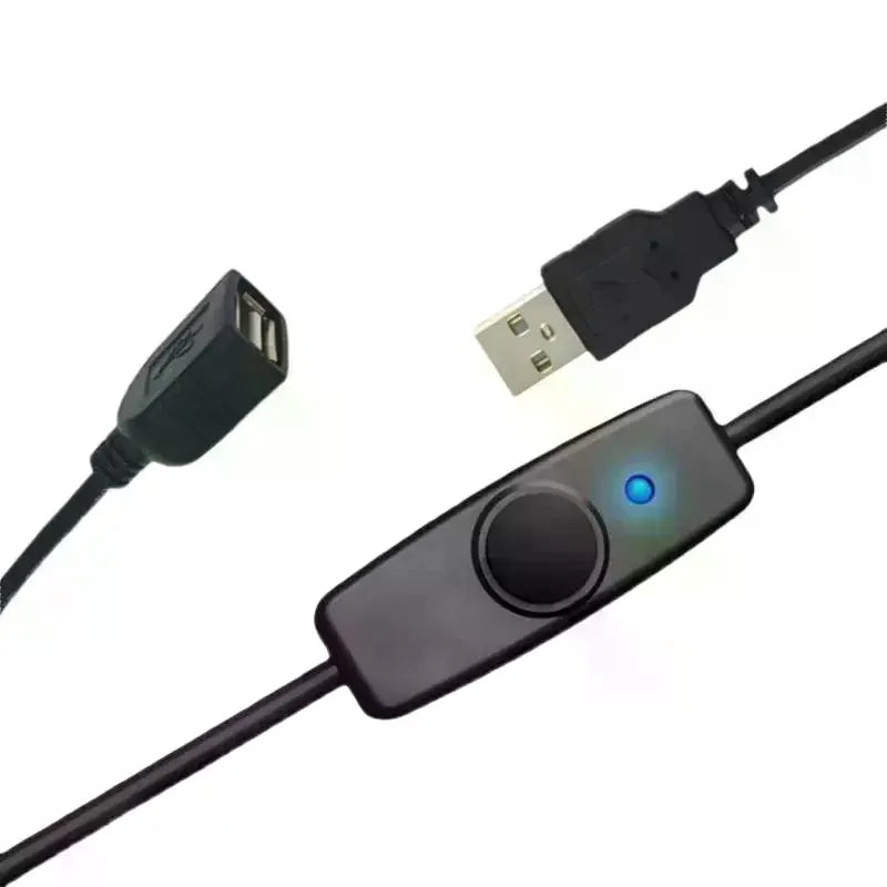USB 2.0 Extension Cable with ON/OFF Switch & LED Indicator