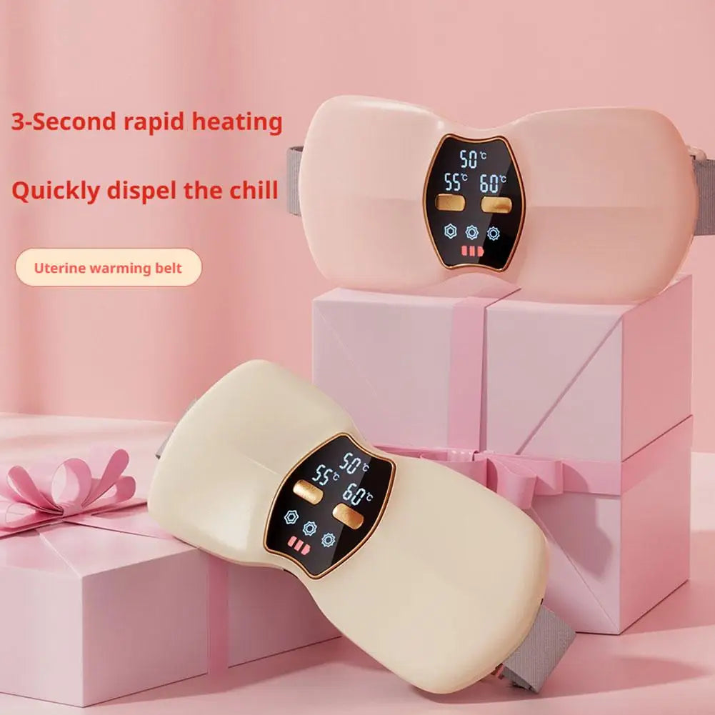 Electric Abdominal Massager Warming Palace Belt For Women's Menstrual with Adjustable Temperature Belt For Warming the Uterus Oasis Select